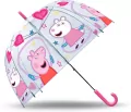 Parasolka Peppa Pig automatyczna, przeźroczysta - tantis.pl