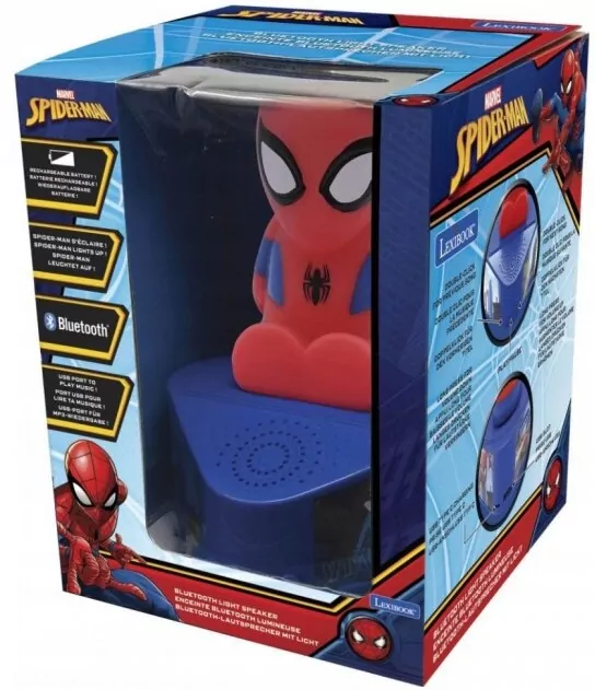 Głośnik Bluetooth ze świecącą figurką Spidermana BTD80SP - tantis.pl