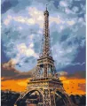Malowanie po numerach BRUSHME 40x50 cm żelazna dama Paryża - tantis.pl