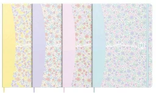 Notatnik A5/80K linia Floral mix OXFORD - tantis.pl
