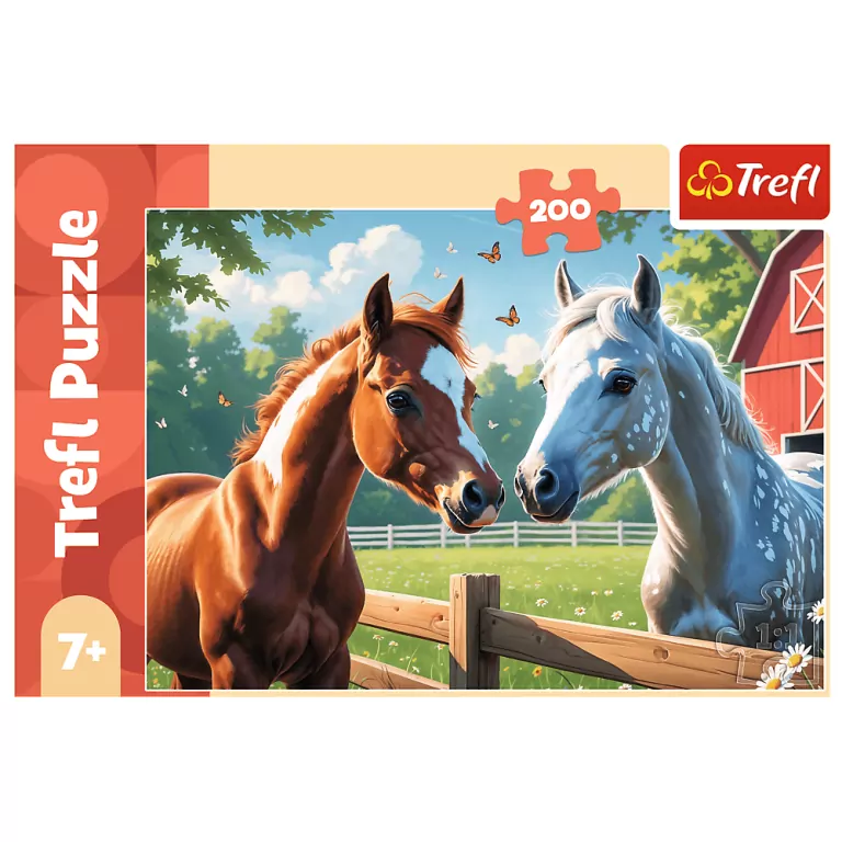 Puzzle 200 Konie na polanieTREFL - tantis.pl