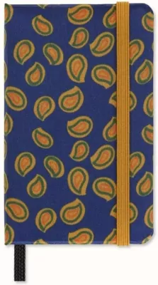 Notes XS gładki Pro Jedwab niebieski