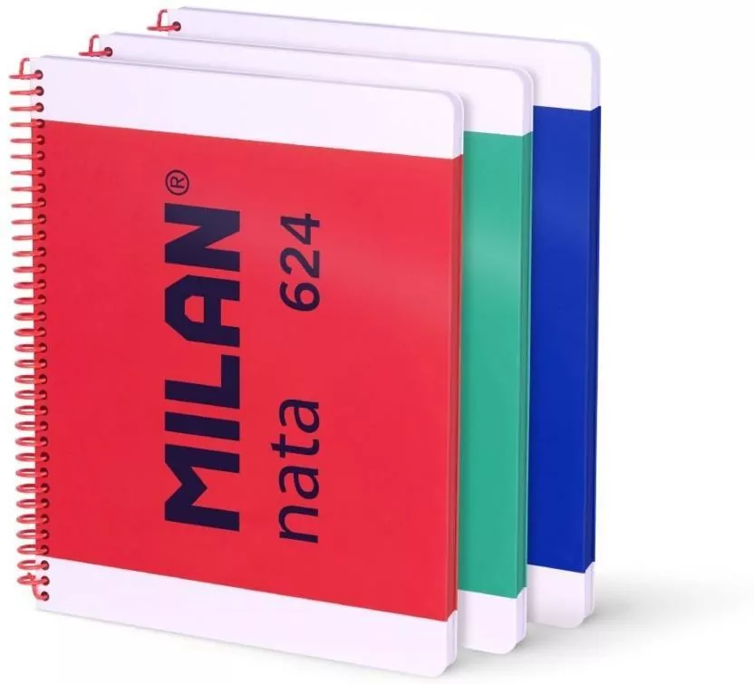 Zeszyt na spirali A4/80K linia 1918 mix (3szt) - tantis.pl