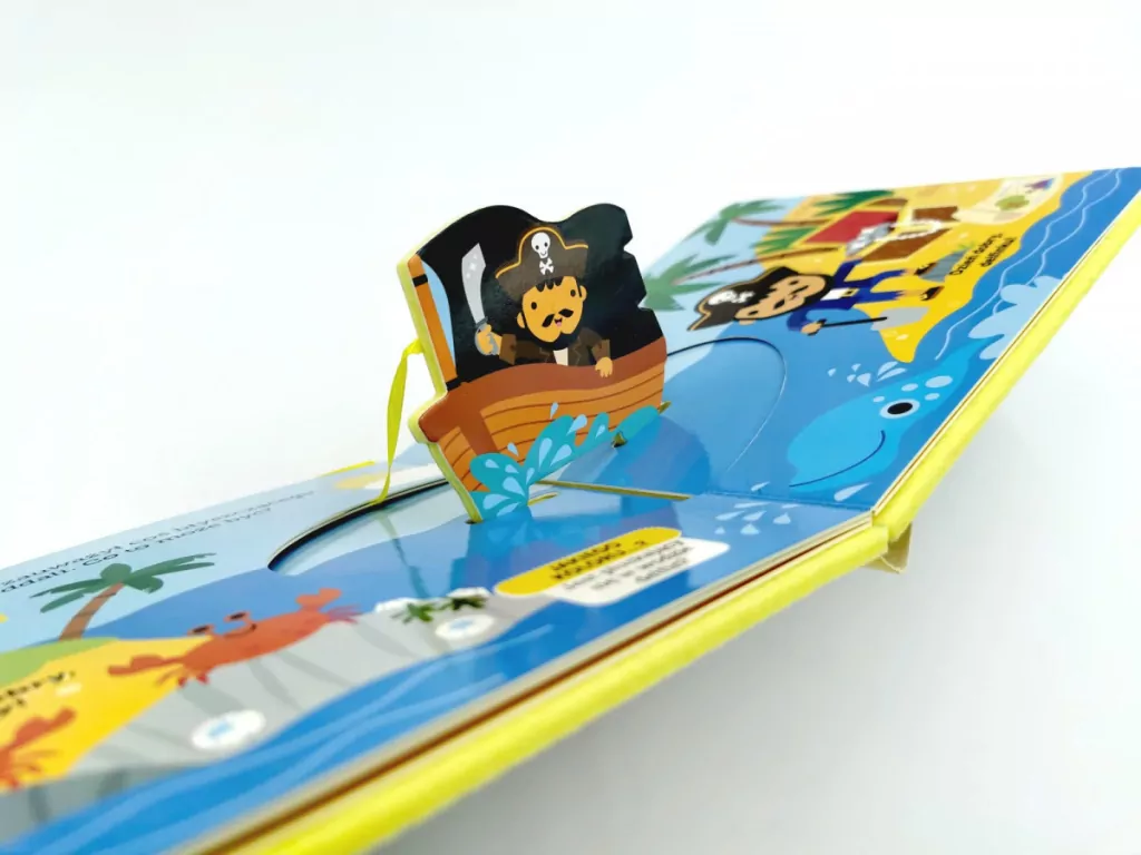 Piracka przygoda. Czytaj i baw się. Akademia Mądrego Dziecka - tantis.pl