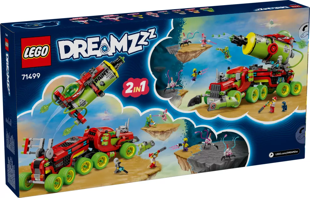 LEGO®  DREAMzzz. Sprayowa ciężarówka Mateo 71499 - tantis.pl