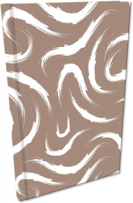 Notes A5 kratka Soft Touch Maziaje beż - tantis.pl
