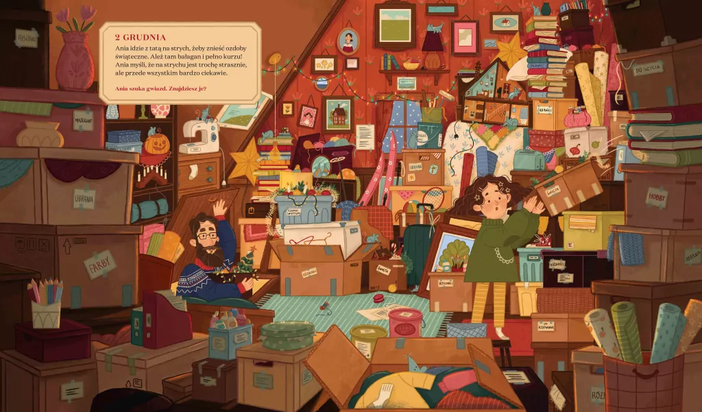 Ania i Święty Mikołaj. Książka adwentowa - tantis.pl