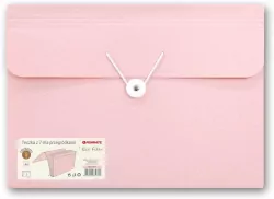 Teczka z 7-ma pzegródkami A4 różowa PENMATE