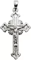 Zawieszka Krzyżyk Posrebrzany 30x18mm - tantis.pl