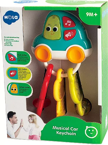 Auto z kluczykami światło dźwięk - tantis.pl