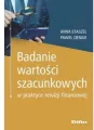 Badanie wartości szacunkowych w praktyce.. - tantis.pl