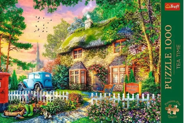 Puzzle 1000. Domek Stoney Lane - tantis.pl