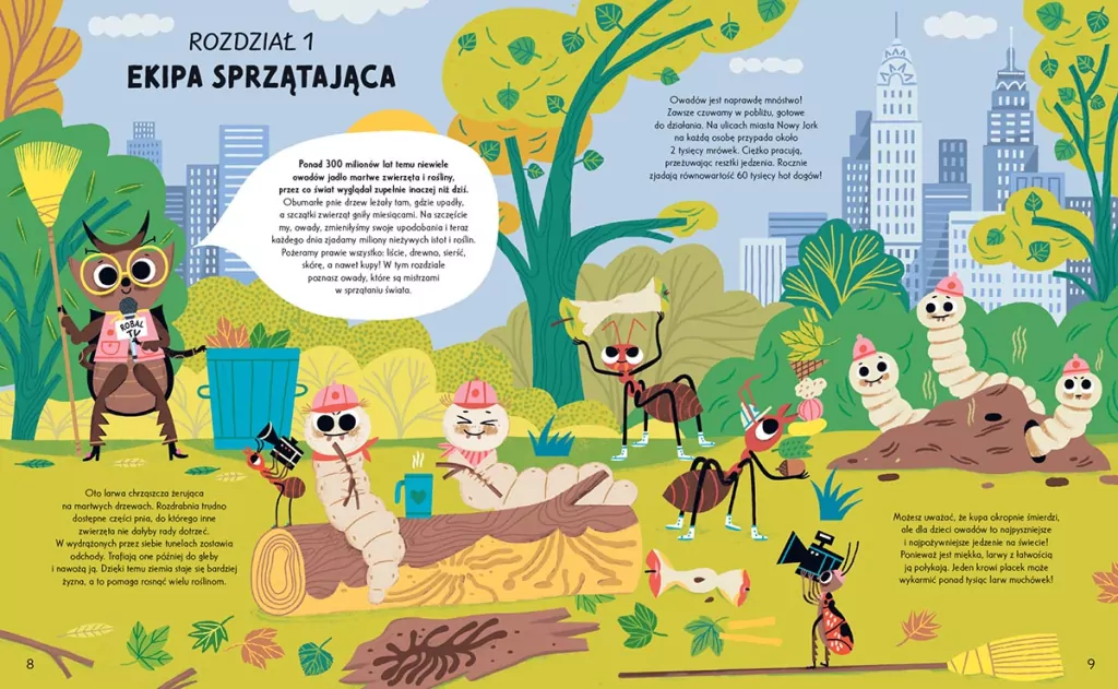 Owady i ich supermoce. Akademia mądrego dziecka - tantis.pl