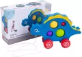 Figurka dinozaura do ciągnięcia POP IT - tantis.pl