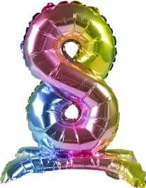 Balon foliowy stojący 8 40cm - tantis.pl