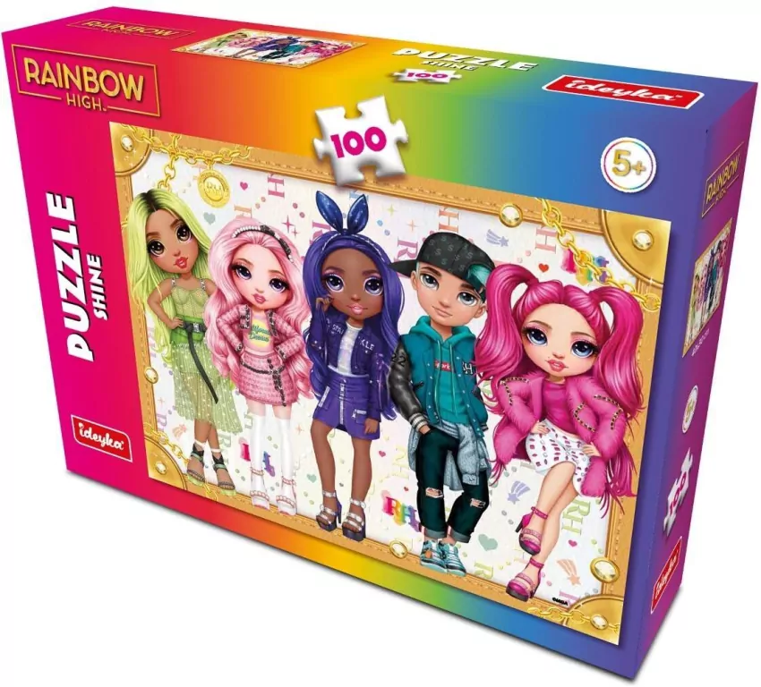 Puzzle 100 Rainbow High Shine - tantis.pl