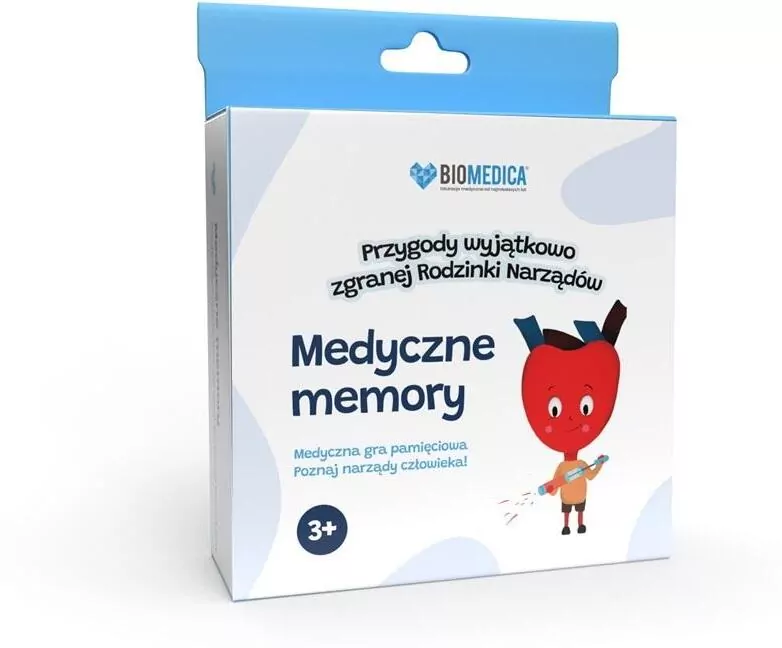 Medyczne memory. Przygody wyjątkowo zgranej Rodzinki Narządów - tantis.pl