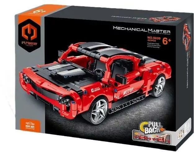 Samochód typu pull back muscle car IM5820 - tantis.pl