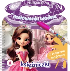Zadanka & malowanki wodne. Księżniczki