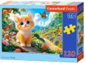 Puzzle 120 Kitten's Walk CASTOR - tantis.pl