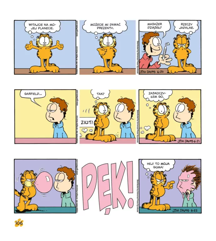 Tłusty koci trójpak. Garfield. Tom 16 - tantis.pl