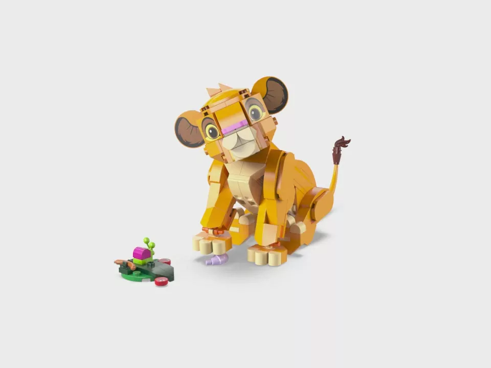 LEGO® Disney. Król Lew - lwiątko Simba 43243 - tantis.pl