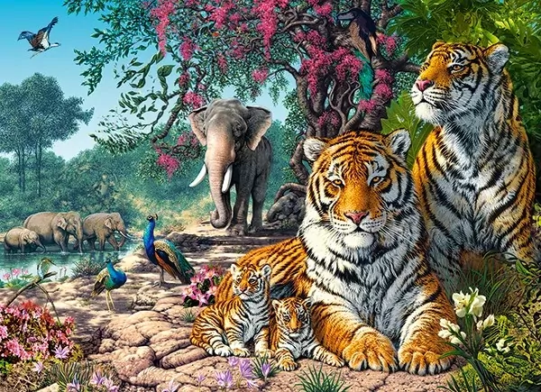 Puzzle 200. Tiger Sanctuary - tantis.pl