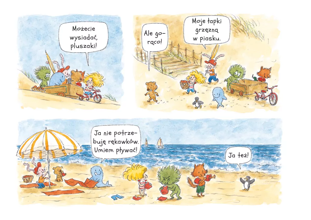 Wyprawa nad morze. Ana Ana. Mój pierwszy komiks 5+. Tom 3 - tantis.pl