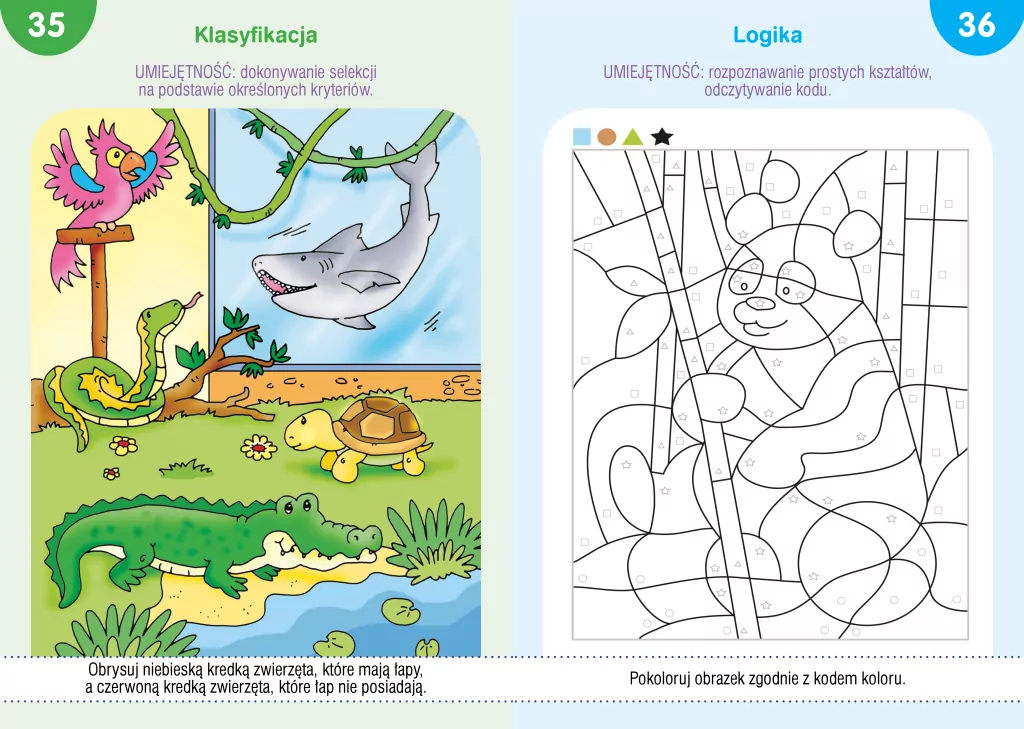 Ćwiczenia z myślenia dla 3-4-latka - tantis.pl