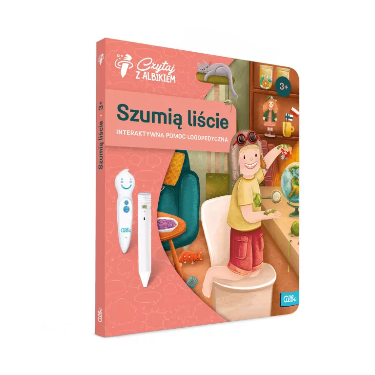 Szumią liście. Interaktywna pomoc logopedyczna 3+. Czytaj z Albikiem - tantis.pl