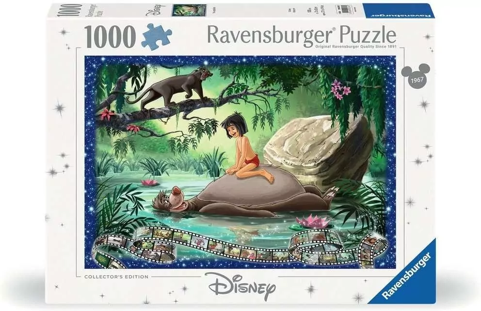 Puzzle 1000 Disney Księga dżungli - tantis.pl