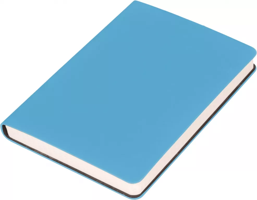 Notes A6 z długopisem błękitny w pudełku - tantis.pl
