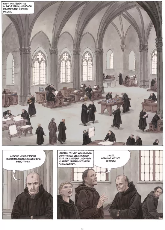 Imię róży. Powieść graficzna. Tom 1 - tantis.pl