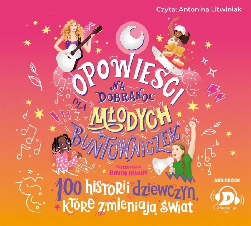 Opowieści na dobranoc dla młodych buntowniczek CD. Audiobook - tantis.pl