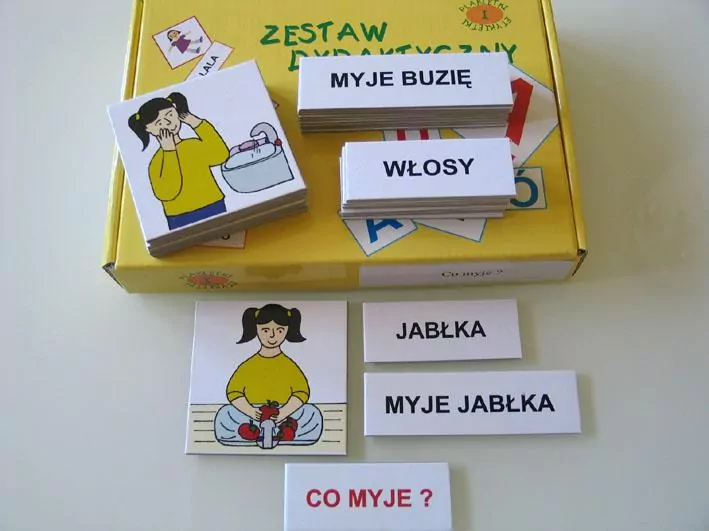 Zestaw dydaktyczny. Co myje? - tantis.pl