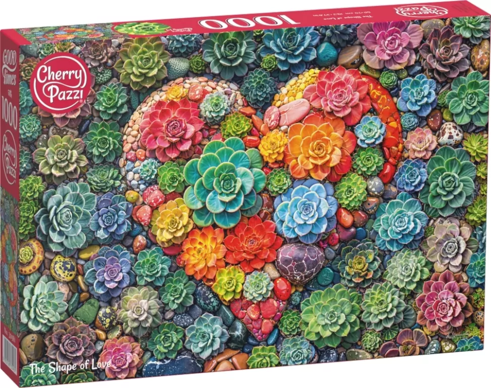 Puzzle 1000 CherryPazzi The Shape of Love 30981 - tantis.pl