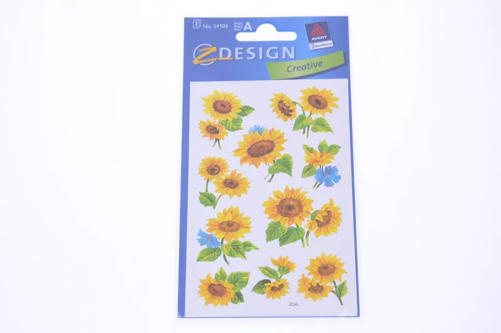 Naklejki papierowe. Słonecznik - tantis.pl