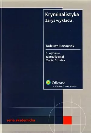 Kryminalistyka. Zarys wykładu - tantis.pl