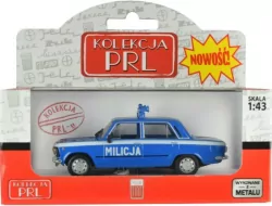 Pojazd PRL Fiat 125P Milicja