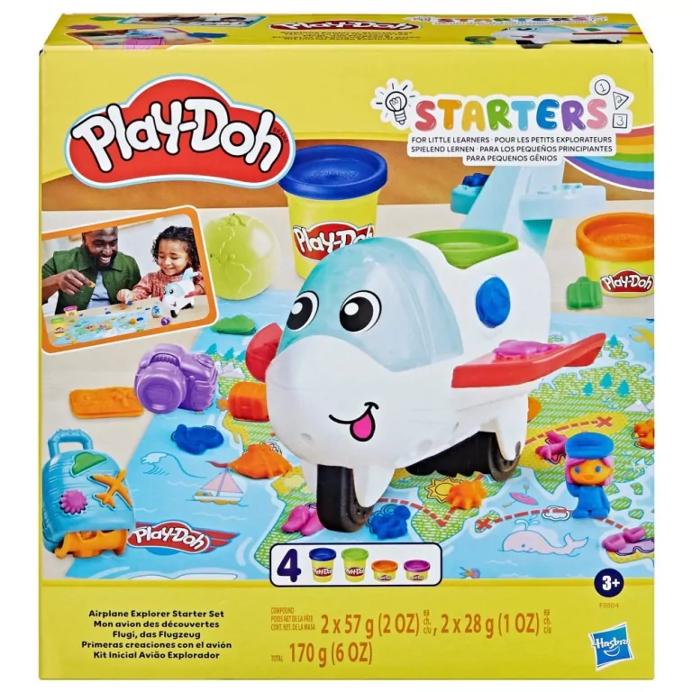 Samolot odkrywcy. Play-Doh Starters - tantis.pl