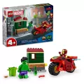 LEGO® Marvel. Iron Man z motocyklem i Hulk 76287 - tantis.pl