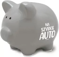 Skarbonka Pastel-Na szybkie auto