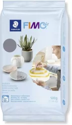 Masa modelarska 500g. Fimo Air. Szara
