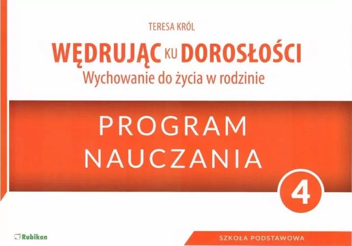 Wędrując ku dorosłości 4. Program nauczania - tantis.pl
