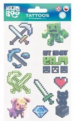 Tatuaże Pixel - tantis.pl