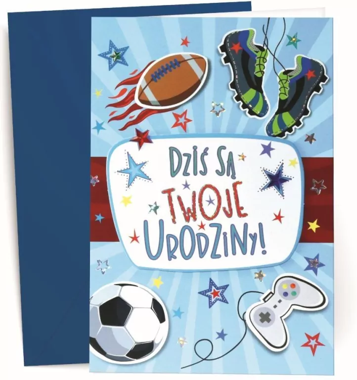 Karnet urodzinowy - tantis.pl