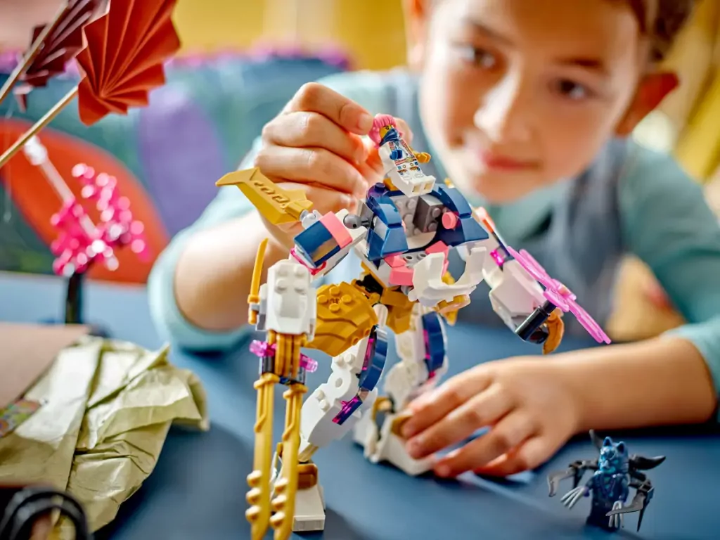 LEGO® NINJAGO® Mech żywiołu technologii Sory 71807 - tantis.pl