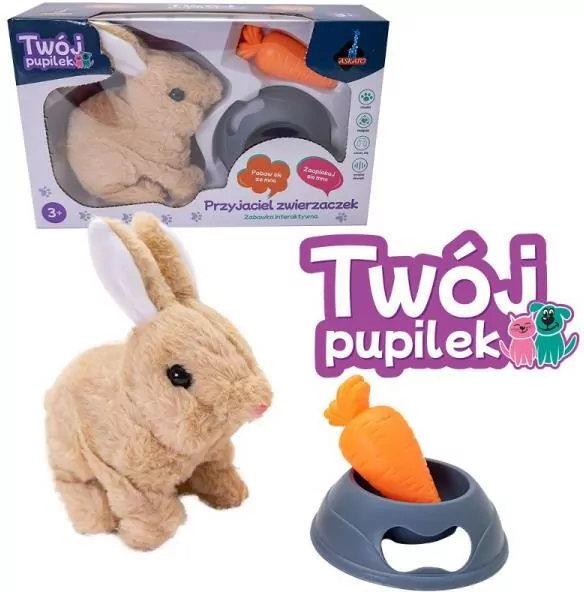 Króliczek na baterie z akcesoriami - tantis.pl