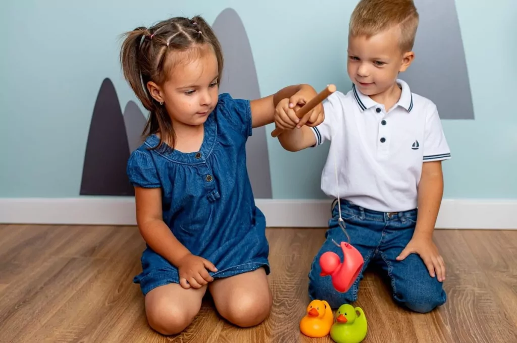 Łowienie kaczek, kaczki z wędką - tantis.pl