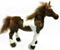 Koń łaciaty. Maskotka 55cm